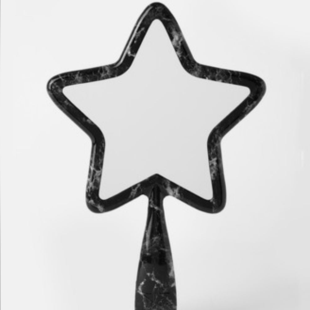 Black Star Mirror Marble Jeffree Star Cosmetics USED LIKE NEW